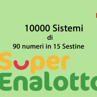 10000 Sistemi Superenalotto con Algoritmo Quantistico